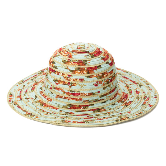 Women's Novelty Ribbon & Paperbraid Sun Hat