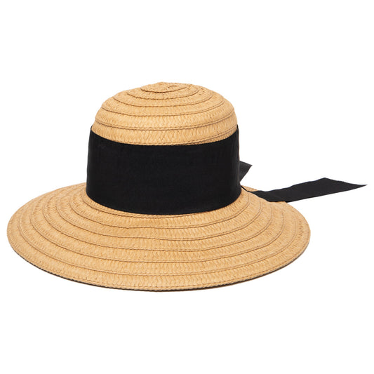Women's Paperbraid Sun Hat With 3" Wide Grosgrain
